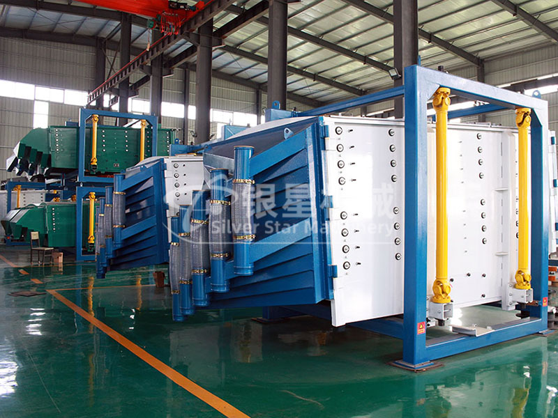 避免方形搖擺篩篩網(wǎng)生銹，三招就能搞定！