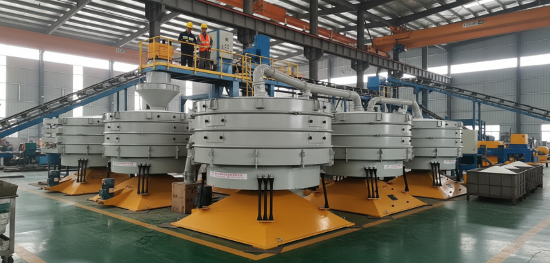 PVC粉末又“抱團(tuán)”停機(jī)？銀星圓形搖擺篩一招破解，效率提升超60%