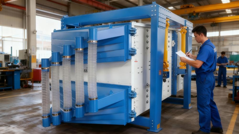 方形搖擺篩總“掉鏈子”？銀星3步保養(yǎng)法，石英砂篩分年省60%成本！