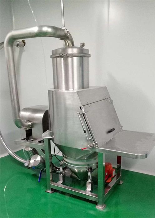 粉塵超標、物料殘留？銀星無塵投料站+真空上料機，破解潔凈輸送難題